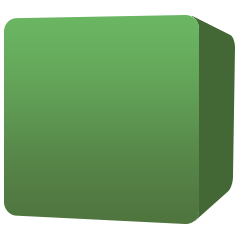 green-cube